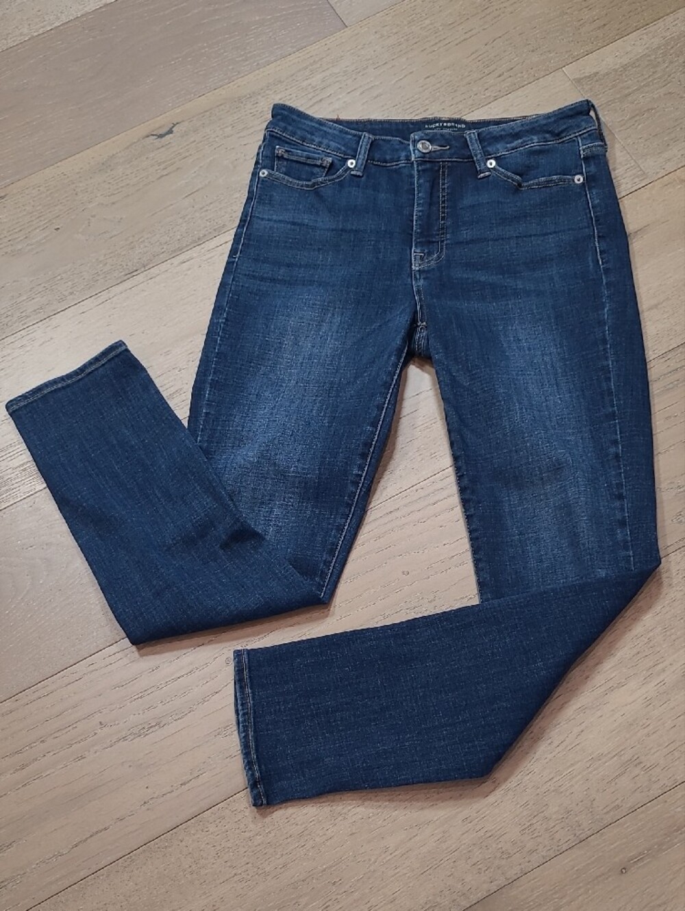 Lucky Brand Jeans Women's sz 6/28 Hayden Skinny Mid Rise Denim Jeans